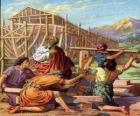 Noah evrensel sel kadar seçecek kurtarmak için onun ark inşa
